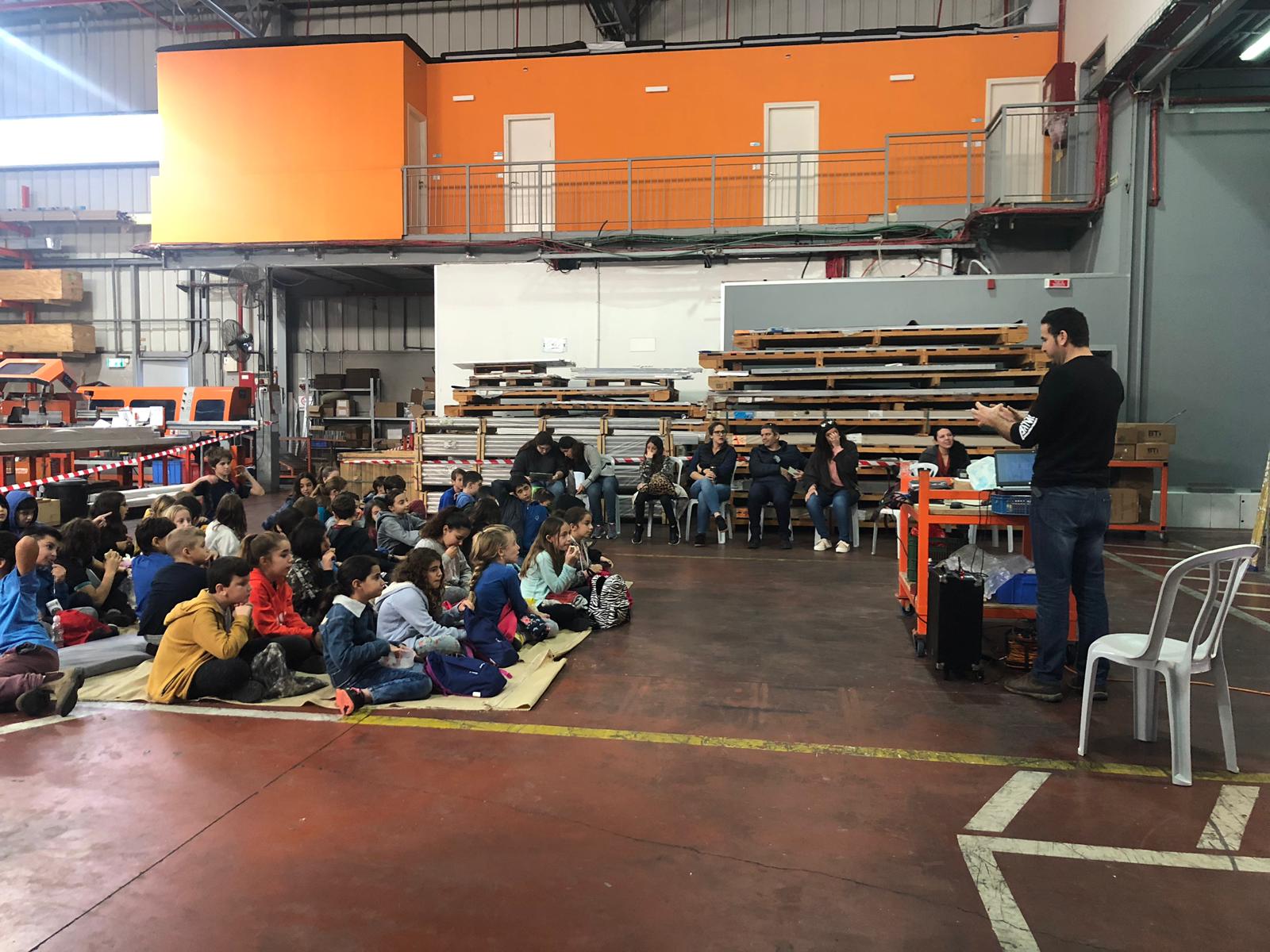A training day for 6th grade